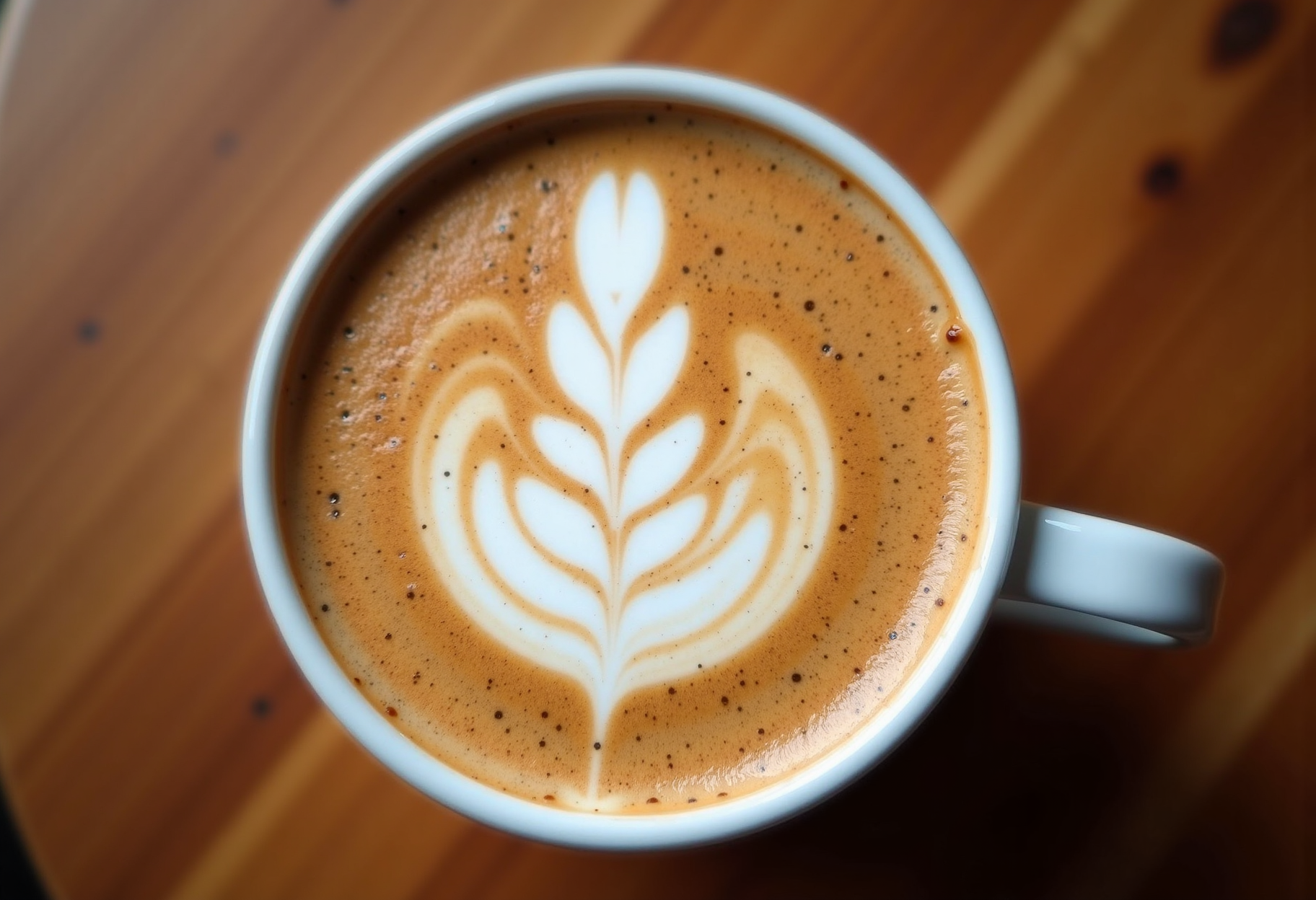 Latte art, every cup