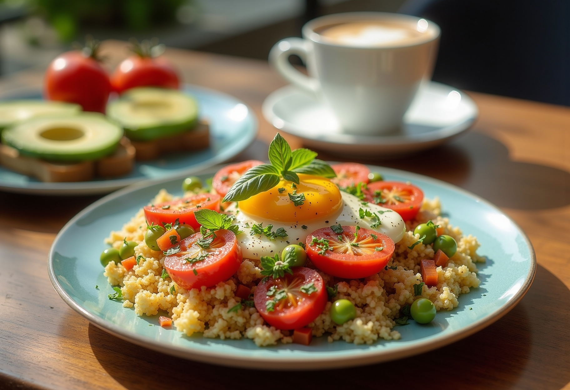 Brunch plated