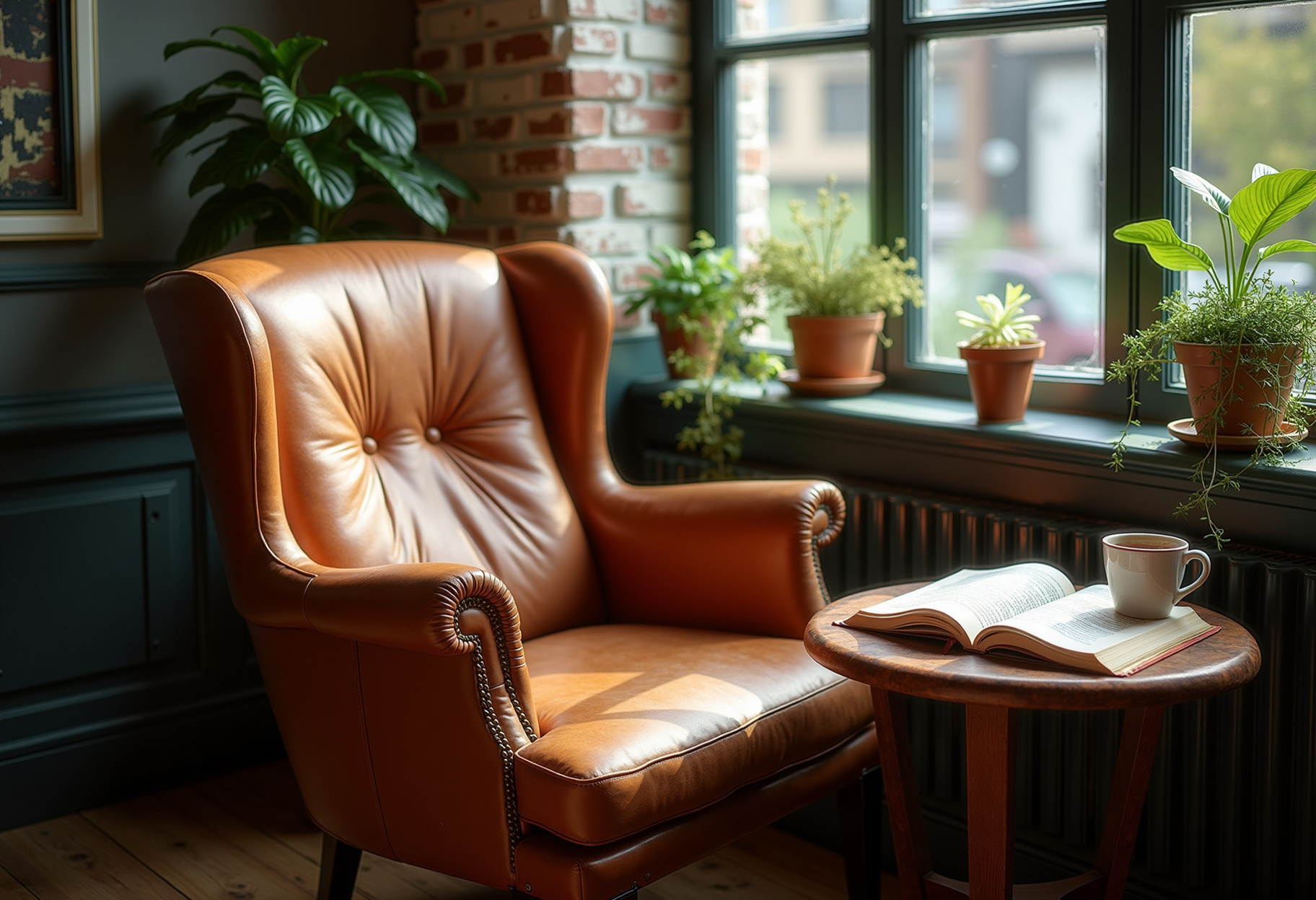 A corner to linger